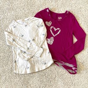 Justice Long Sleeve Shirts Bundle Size 7